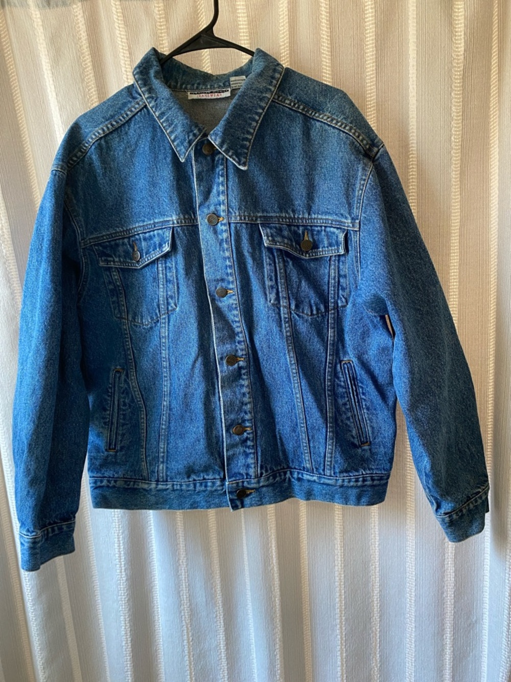 Vintage Jennifer Moore Blue Denim Jacket. XL